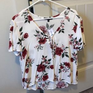 Floral blouse (Pacsun) Kendall & Kylie